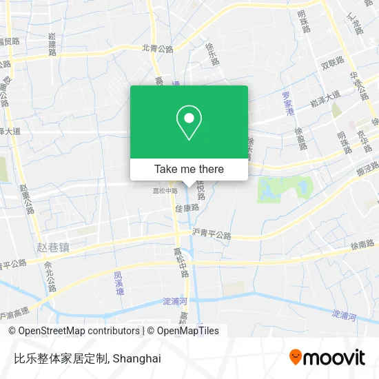 比乐整体家居定制 map