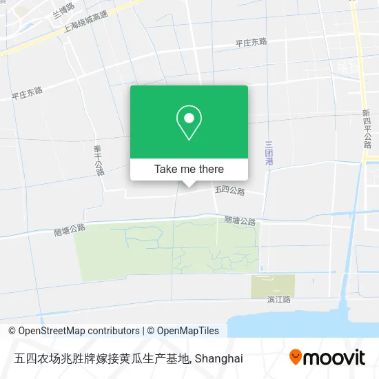 五四农场兆胜牌嫁接黄瓜生产基地 map
