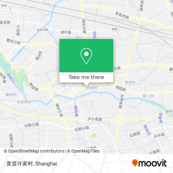 黄渡许家村 map