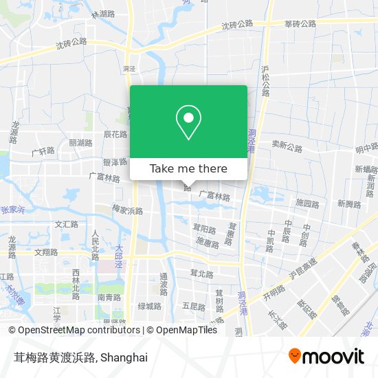 茸梅路黄渡浜路 map