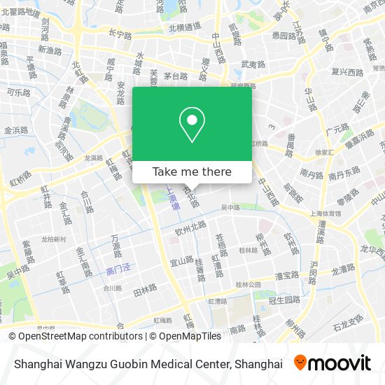 Shanghai Wangzu Guobin Medical Center map