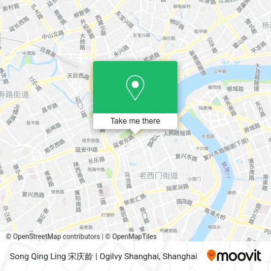 Song Qing Ling 宋庆龄 | Ogilvy Shanghai map