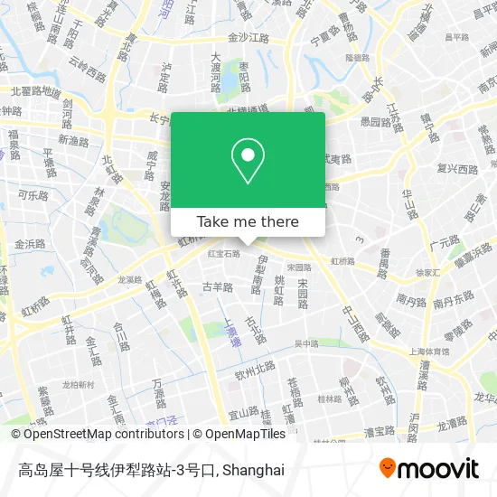 高岛屋十号线伊犁路站-3号口 map