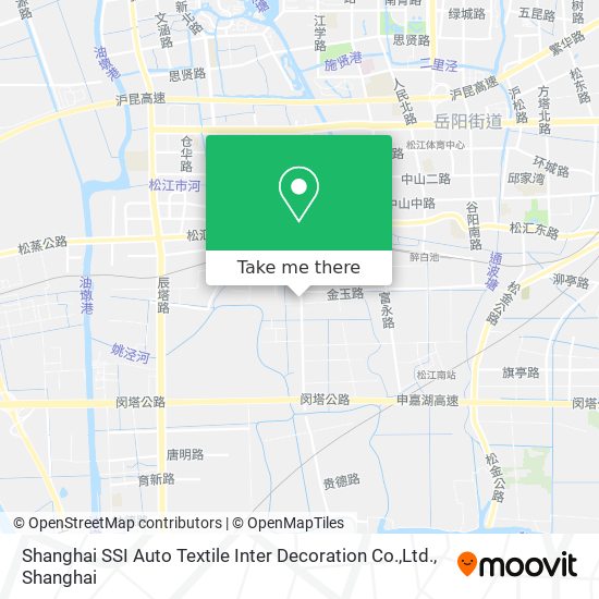 Shanghai SSI Auto Textile Inter Decoration Co.,Ltd. map