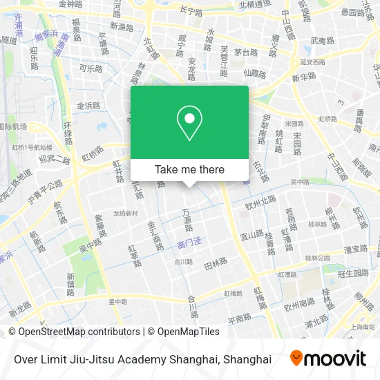 Over Limit Jiu-Jitsu Academy Shanghai map