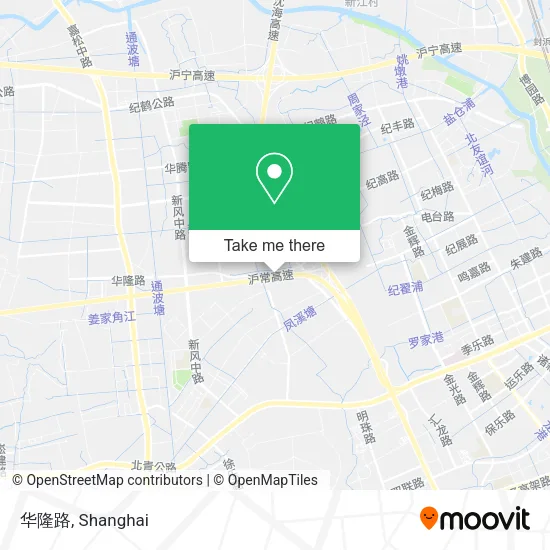 华隆路 map