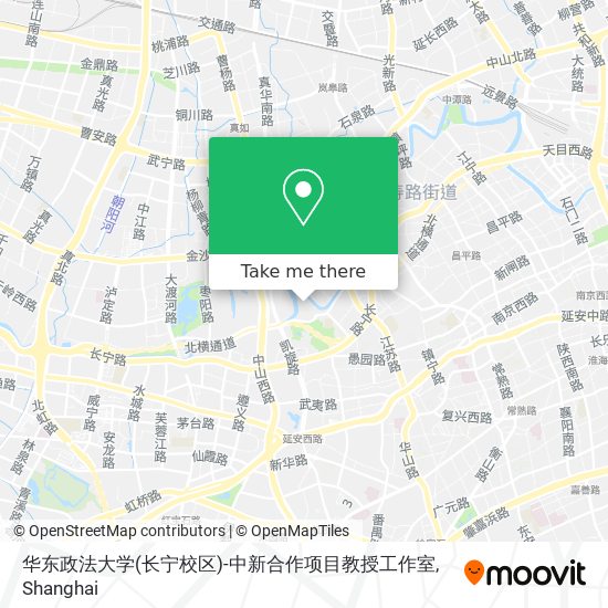 华东政法大学(长宁校区)-中新合作项目教授工作室 map