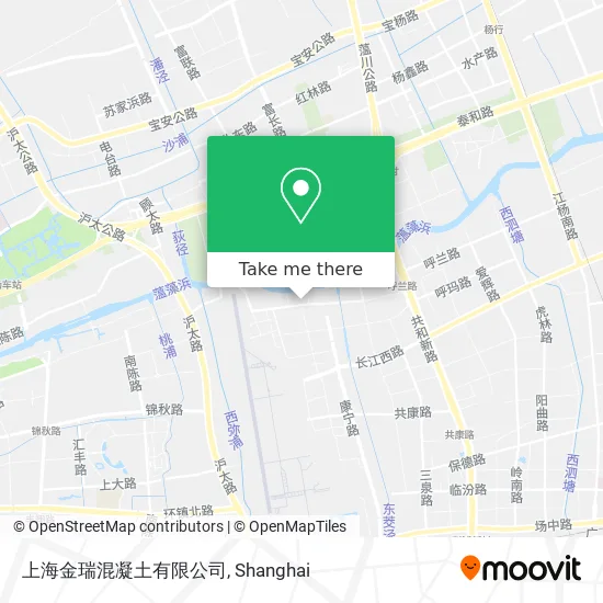 上海金瑞混凝土有限公司 map