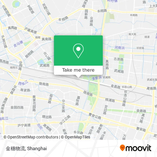 金穗物流 map
