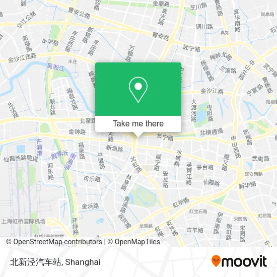 北新泾汽车站 map