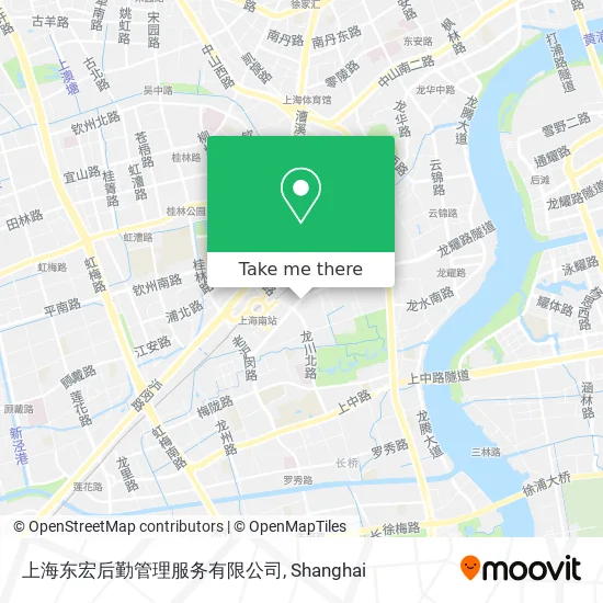 上海东宏后勤管理服务有限公司 map