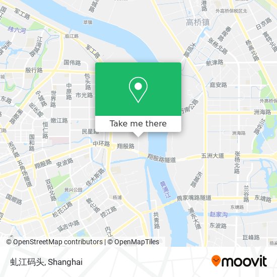 虬江码头 map
