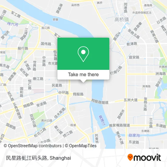 民星路虬江码头路 map