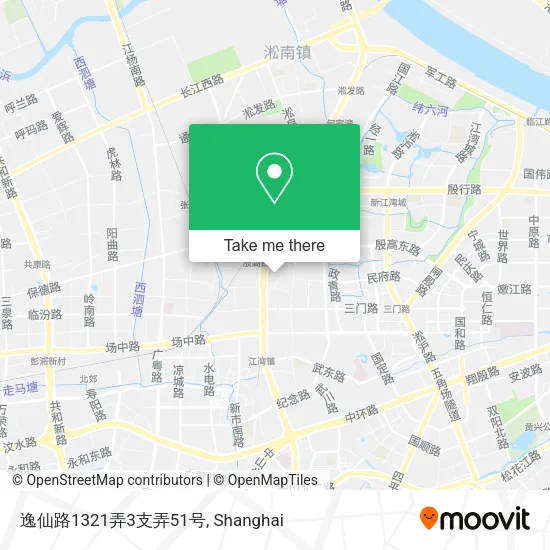 逸仙路1321弄3支弄51号 map