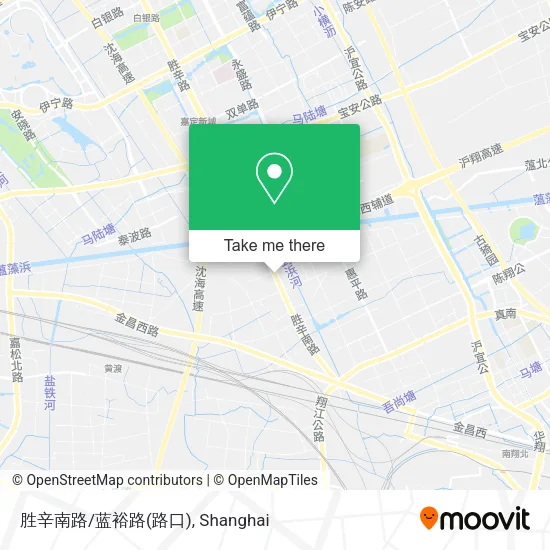 胜辛南路/蓝裕路(路口) map