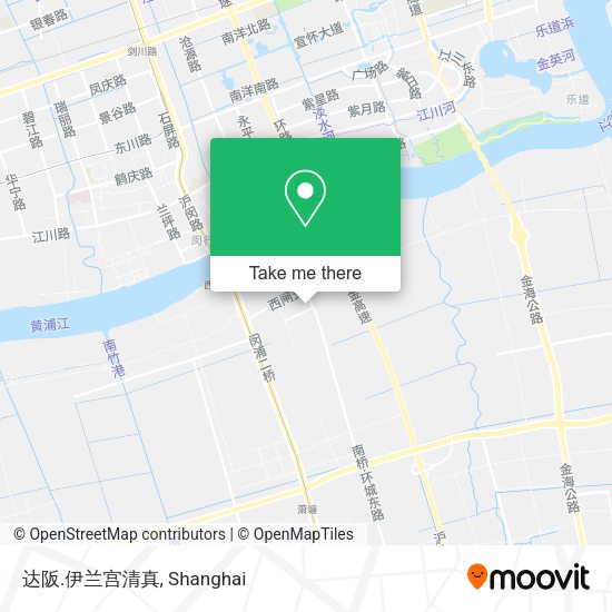 达阪.伊兰宫清真 map