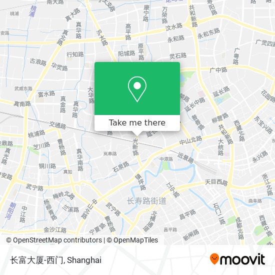 长富大厦-西门 map