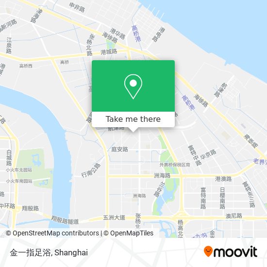 金一指足浴 map