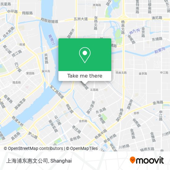 上海浦东惠文公司 map