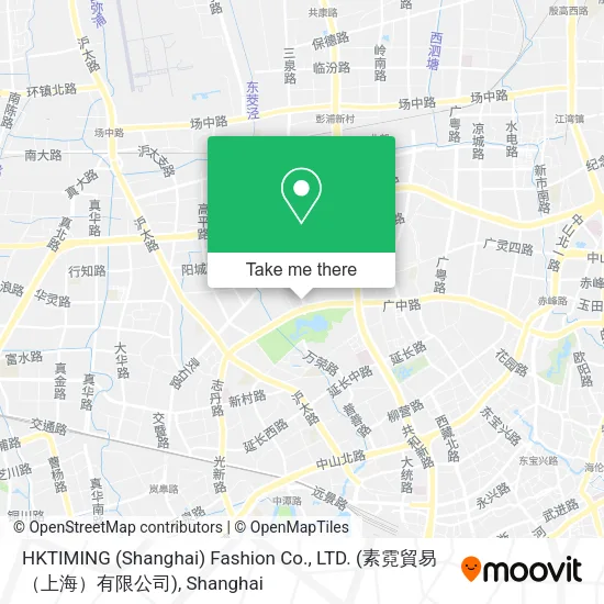 HKTIMING (Shanghai) Fashion Co., LTD. (素霓貿易（上海）有限公司) map