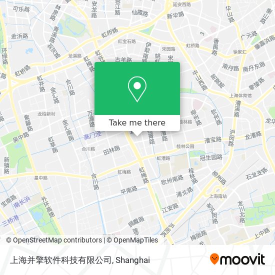 上海并擎软件科技有限公司 map