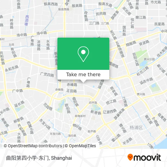曲阳第四小学-东门 map