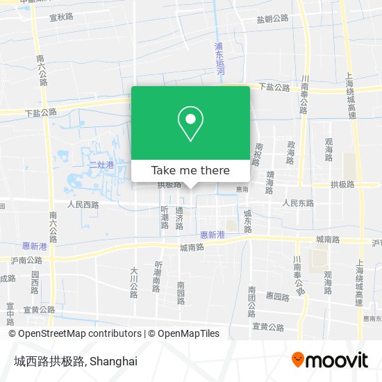 城西路拱极路 map