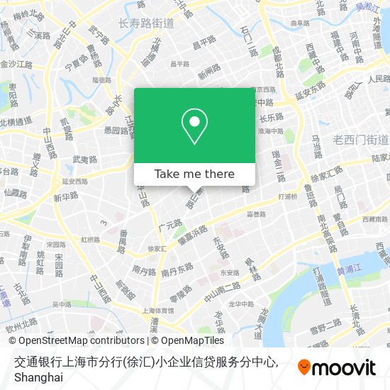 交通银行上海市分行(徐汇)小企业信贷服务分中心 map