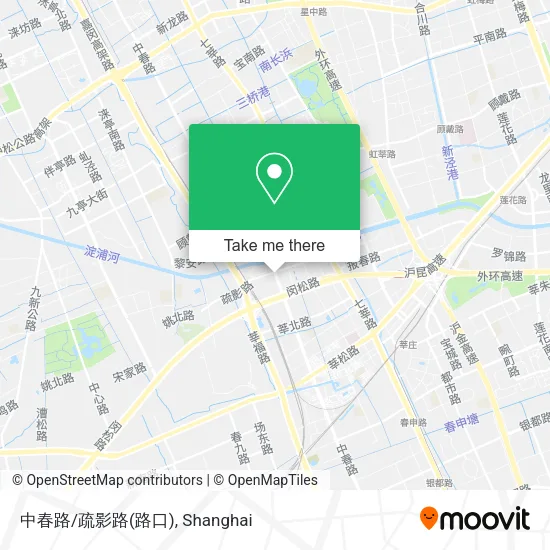 中春路/疏影路(路口) map
