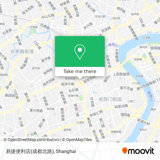 易捷便利店(成都北路) map