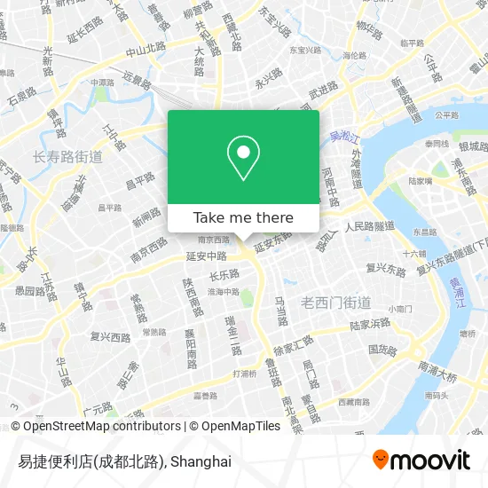 易捷便利店(成都北路) map