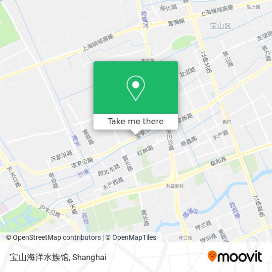 宝山海洋水族馆 map