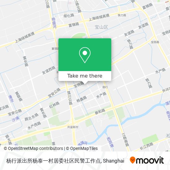 杨行派出所杨泰一村居委社区民警工作点 map