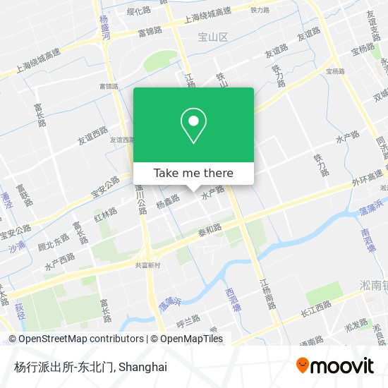 杨行派出所-东北门 map