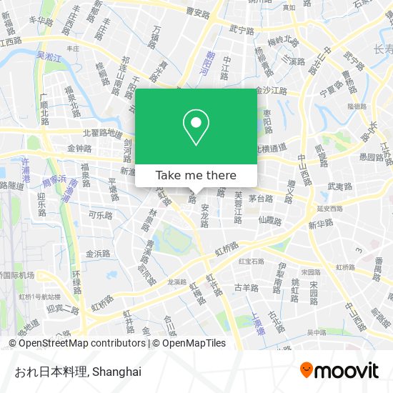 おれ日本料理 map
