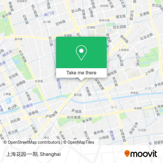 上海花园-一期 map