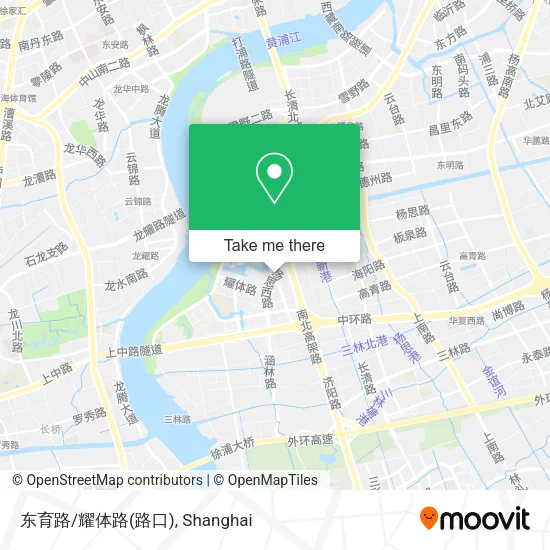 东育路/耀体路(路口) map