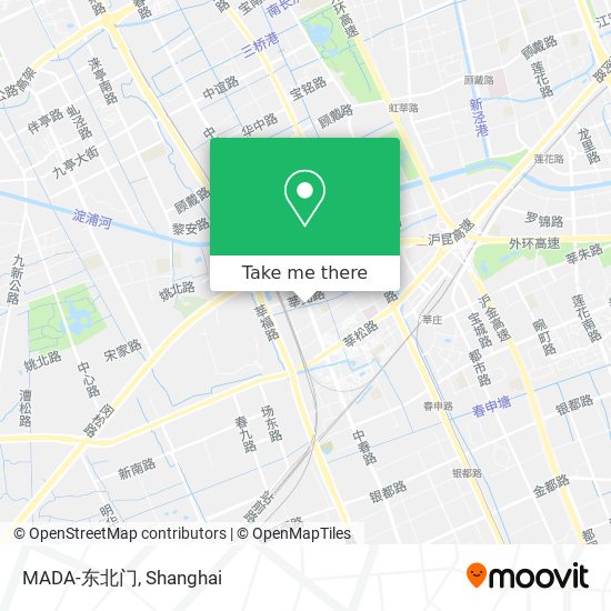 MADA-东北门 map