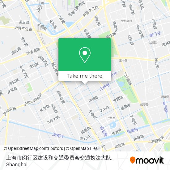 上海市闵行区建设和交通委员会交通执法大队 map