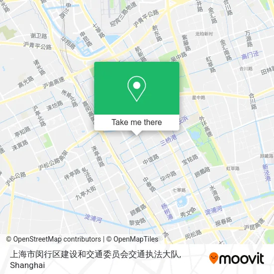 上海市闵行区建设和交通委员会交通执法大队 map