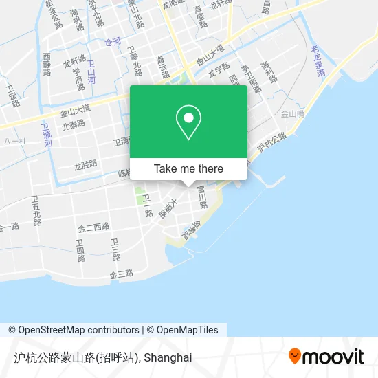 沪杭公路蒙山路(招呼站) map