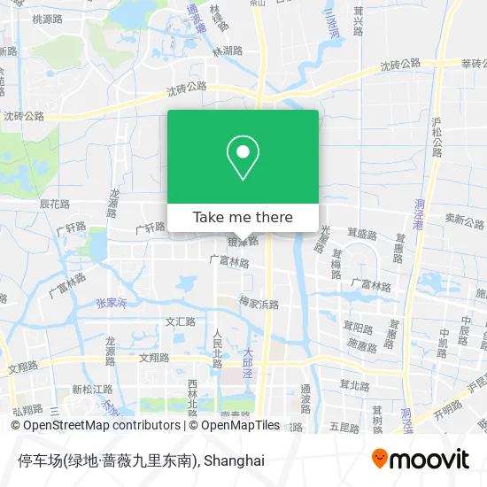 停车场(绿地·蔷薇九里东南) map