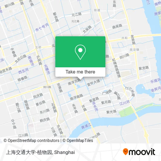 上海交通大学-植物园 map