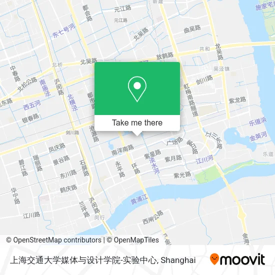 上海交通大学媒体与设计学院-实验中心 map