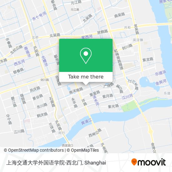 上海交通大学外国语学院-西北门 map