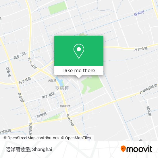 远洋丽兹堡 map