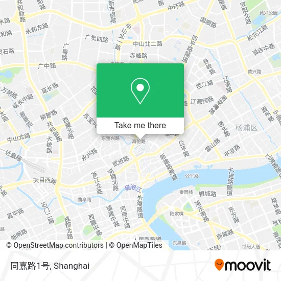 同嘉路1号 map