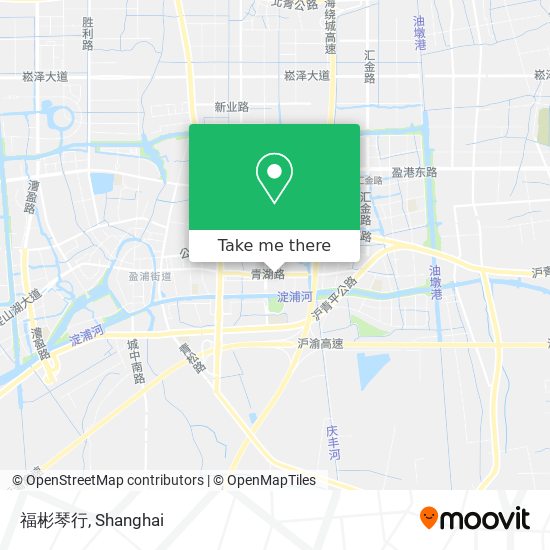 福彬琴行 map