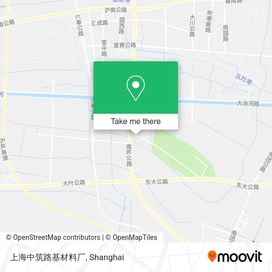 上海中筑路基材料厂 map