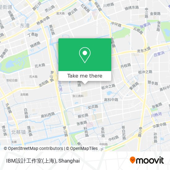 IBM設計工作室(上海) map